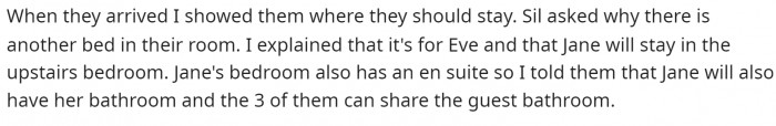 She showed them the rooms, but this is when things started to escalate and she was called unfair.