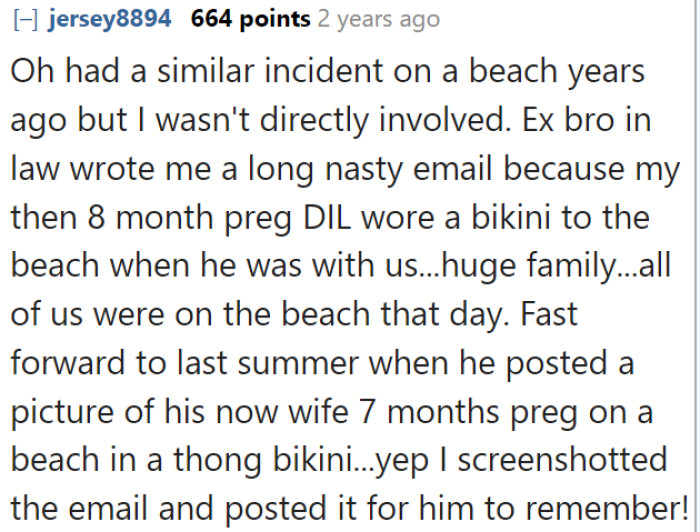 A Redditor started sharing about how he put his BIL in place over what happened at a trip to the beach.