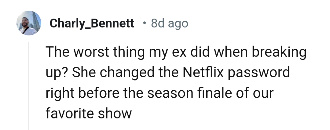 7. Changing the Netflix password