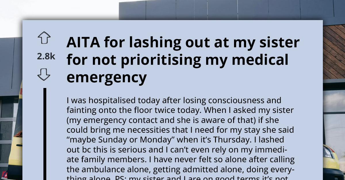 When Family Support Falls Short During a Medical Emergency
