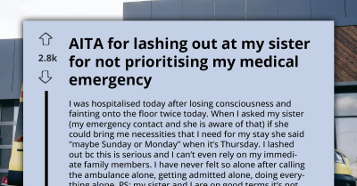 When Family Support Falls Short During a Medical Emergency