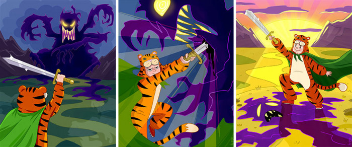 10. With all my strength, I shall defeat you