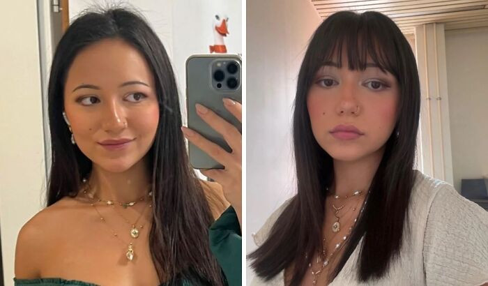 "Do My Bangs Work For Me Or Did I Make The Wrong Choice? Is The Cut Okay?"