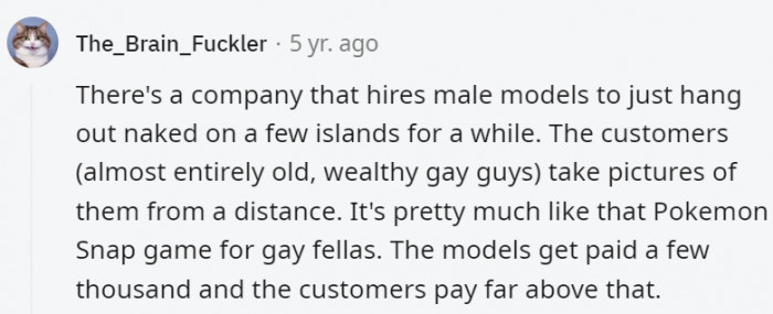 21. This might seem so crazy, but somehow, it's totally on brand for the rich