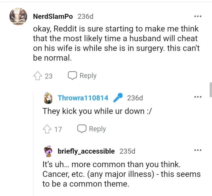 The OP Says That They Kick You While You're Down