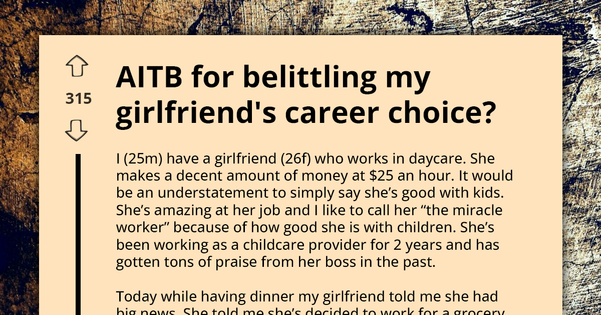 Boyfriend Belittles Girlfriend's Career Choice For Preferring Job With Almost Half Her Previous Salary