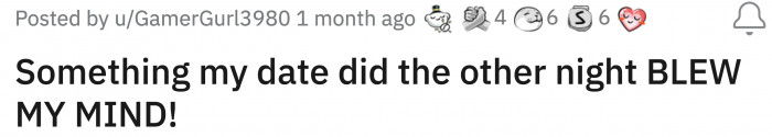 This is the thing OP's date did that shocked her