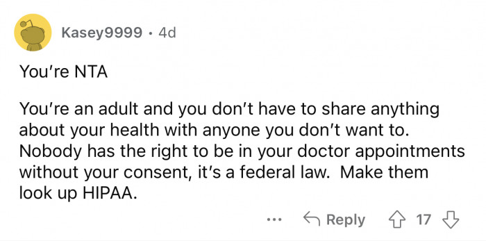 The parents need to look up federal law and educate themselves.