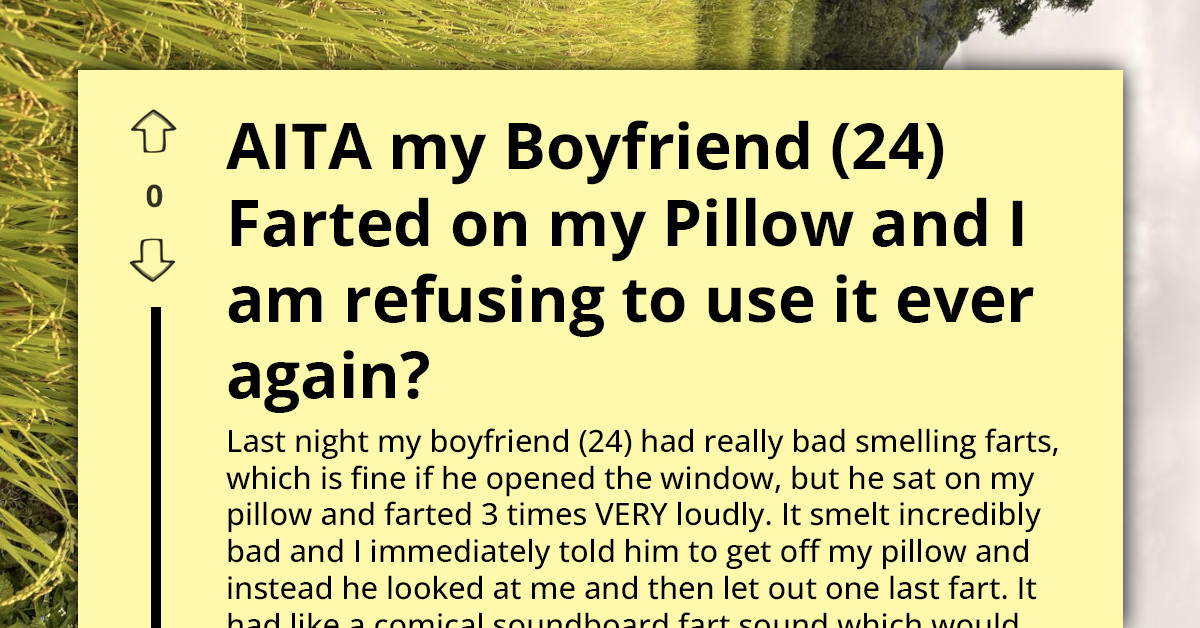 Boyfriend Farts On Her Pillow Three Times And Calls Her A Baby For Being Upset