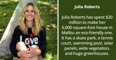 Celebrities Who Inspire Us By How Dedicated They Are To Having An Eco-Friendly Home And Lifestyle