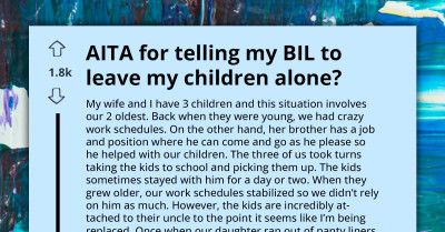 Dad Warns Brother-In-Law To Back Off After Repeatedly Losing Battle For His Kids’ Affection