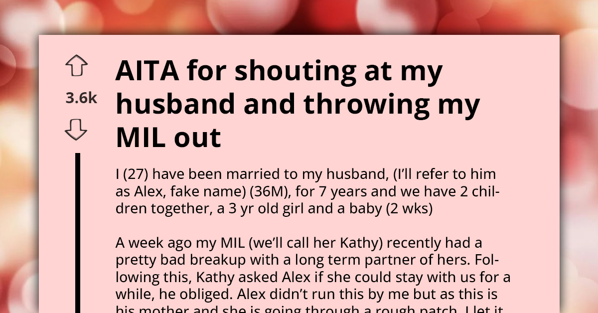 Mother-In-Law Kicked Out For Criticizing Daughter-In-Law's Parenting And Calling Her Gold Digger