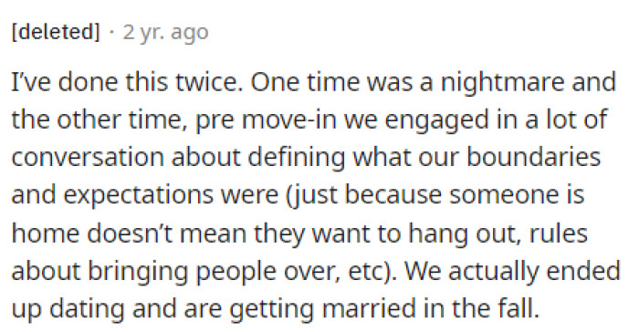 It sounds like in this situation it worked out, but we can imagine that not everyone will end up this lucky.
