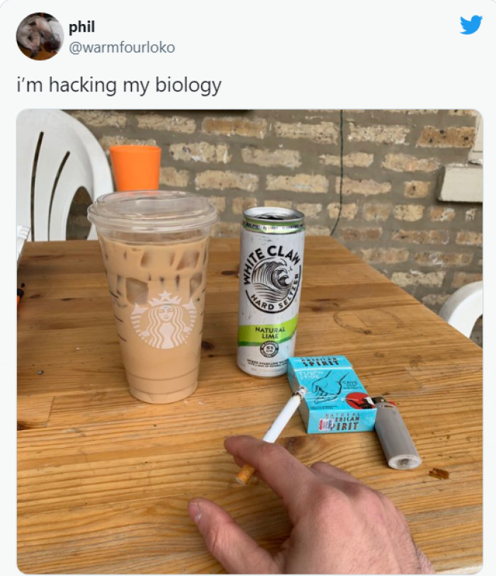 3. Such a healthy meal. We guess the dessert will be cocaine or radioactive waste.