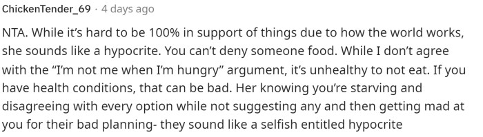 Ultimately, everyone said that OP was NTA in this situation and that her friend was in the wrong.