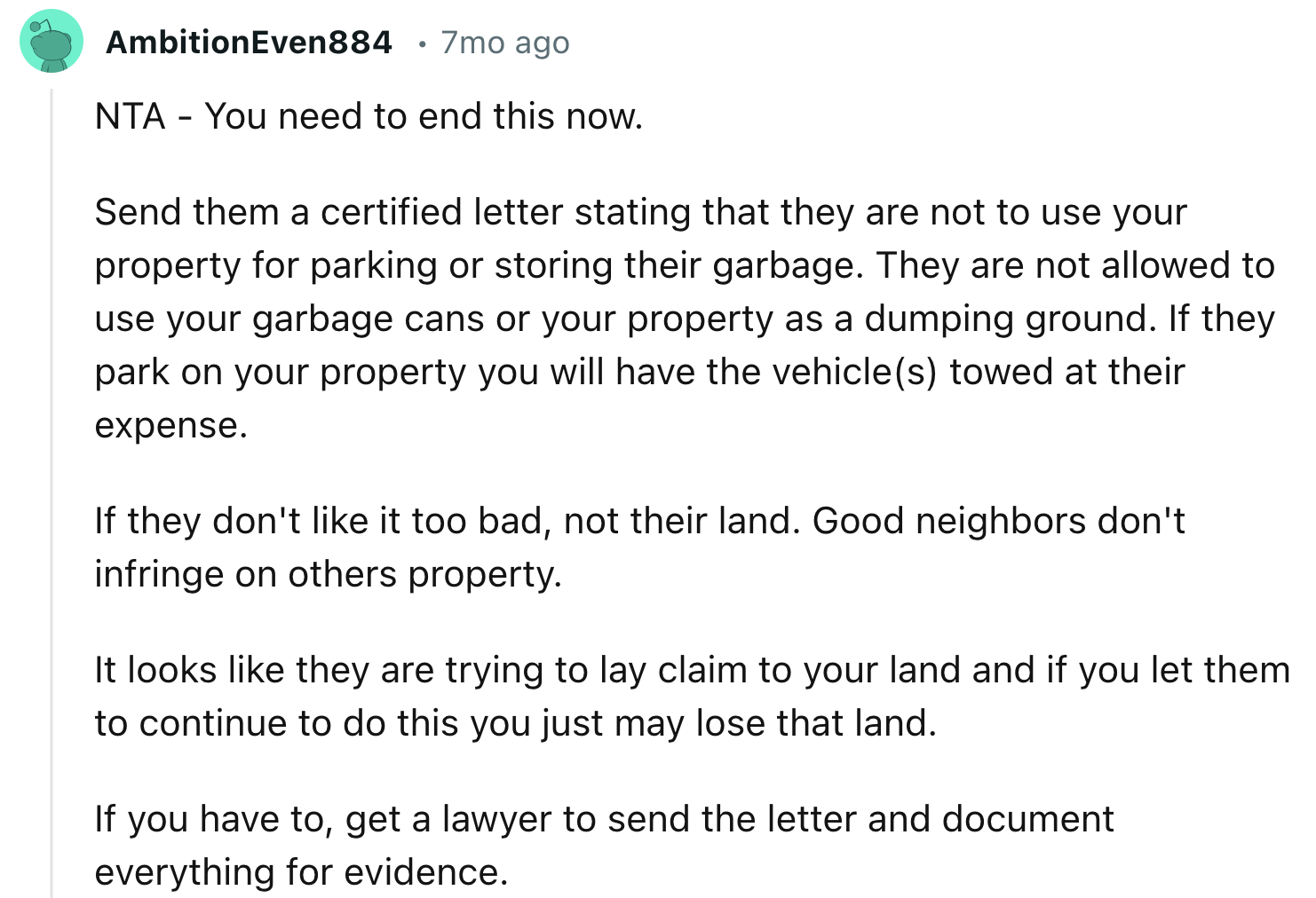Neighbors Should Not Be Allowed To Use Their Garbage Cans On Your Property As A Dumping Ground