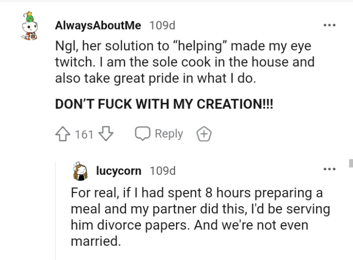 This Redditor takes great pride in what they do