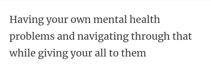 17. Mental health problems