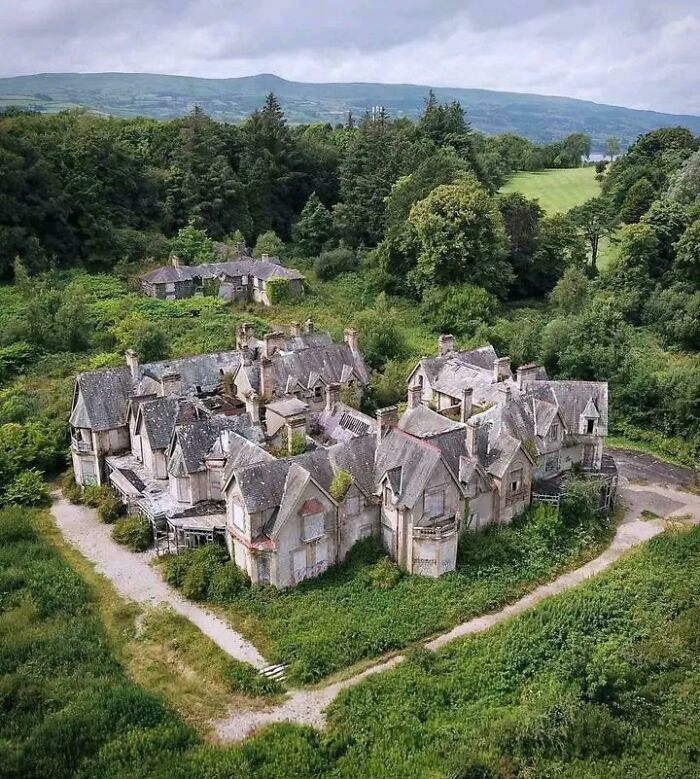 Abandoned Mansion Somewhere In Ireland