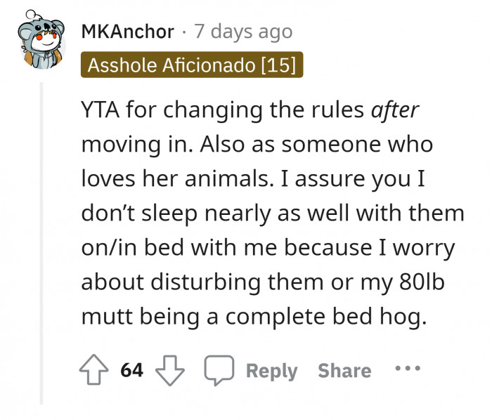 A rule that will benefit everyone.