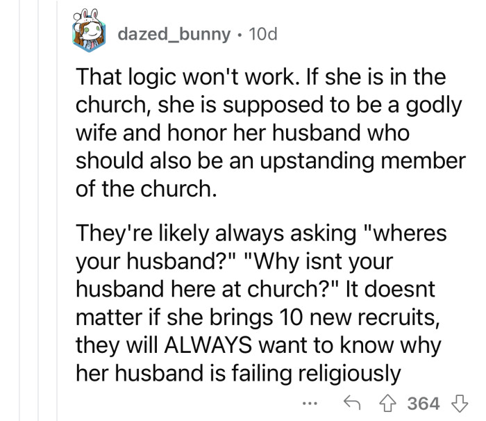 That logic doesn't work for everyone.