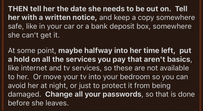 Op should make sure to do these things to pressure her SIL into moving.