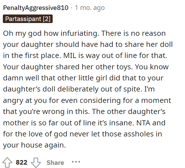 Most people seemed to be on the same page regarding OP and the fact that she's NTA here.