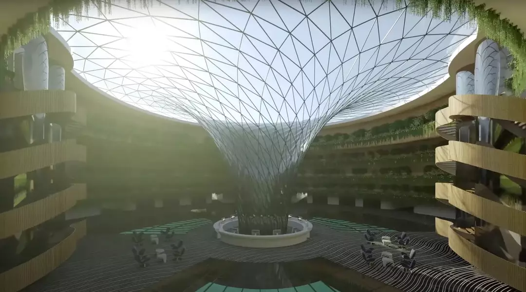 The Eco-Floating Hotel's designers anticipate opening it as early as next year