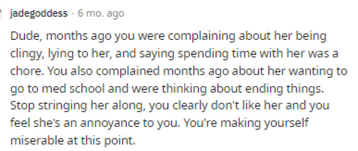 It seems like people have gone in to see what OP has posted about and talked about prior, but it seems that he may not be being as honest as he says he is in his posts, which makes people worried.