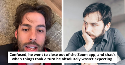 This Boss Forgot to Turn Off His Zoom Camera and His Employee Witnessed Something Wild