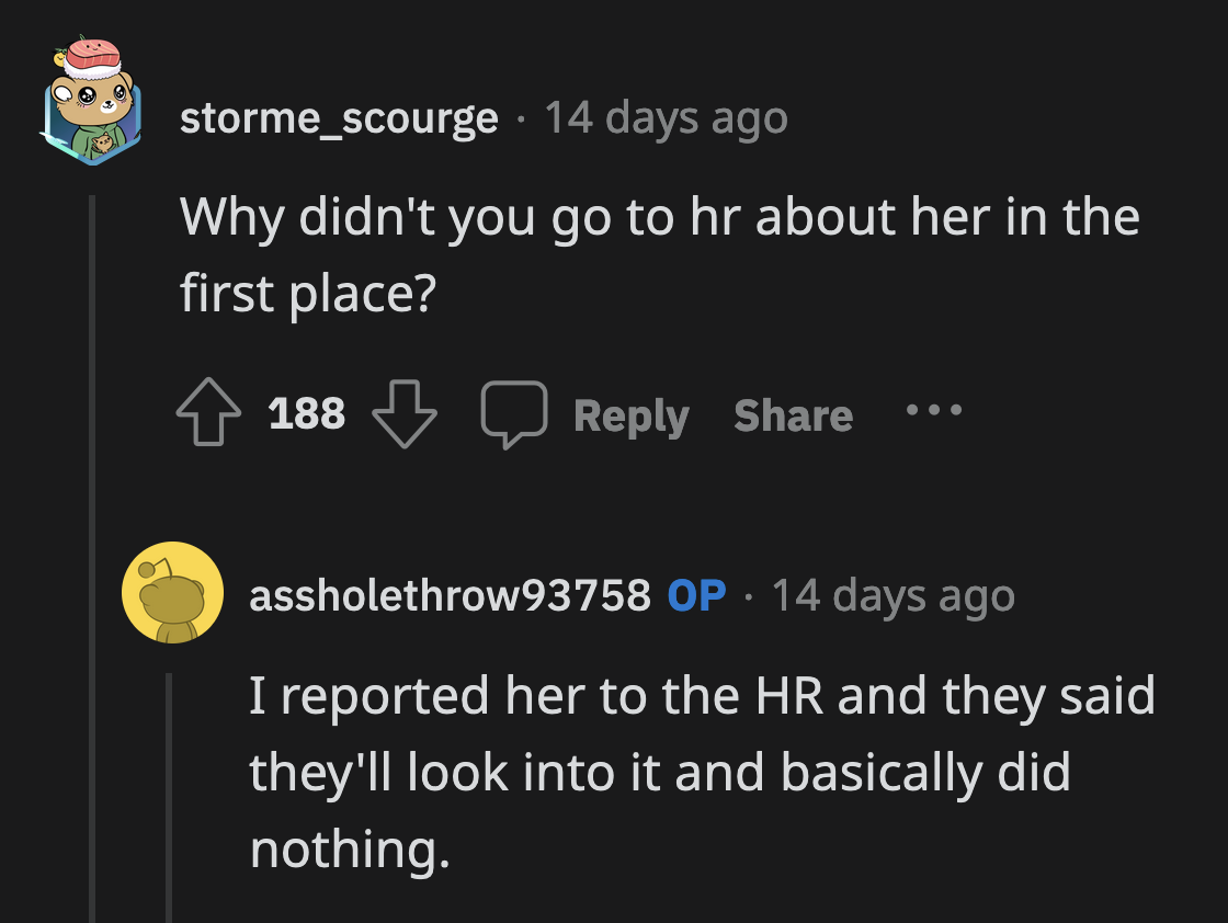 OP needs to follow up on that complaint if Kate is still misnaming her.