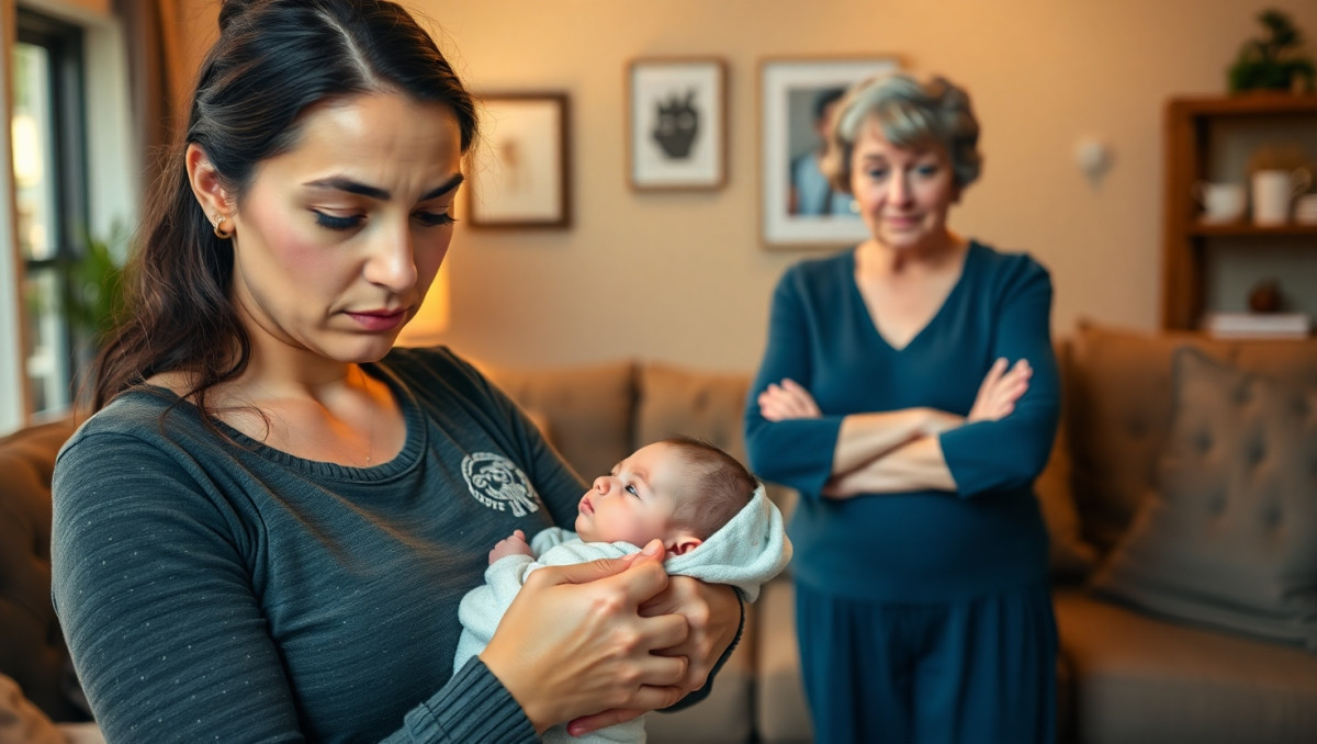 Am I Wrong for Setting Boundaries with MIL Over Newborn Face-Touching?