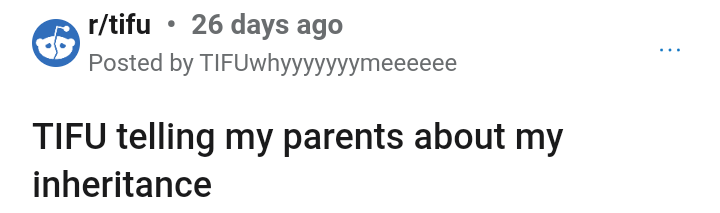 The young lady decided to share her story with the Reddit community under the subreddit r/tifu