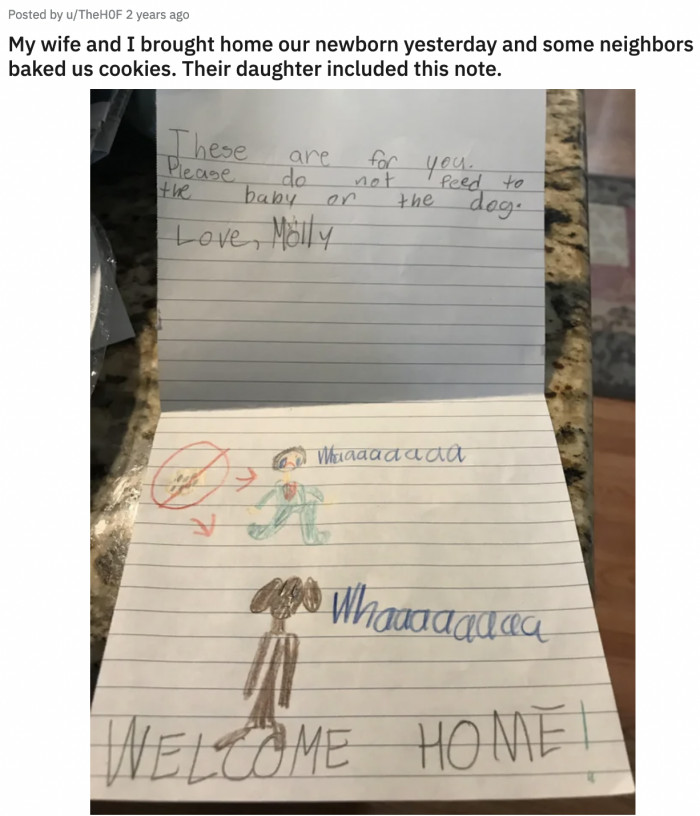 15. Thanks for the warning, Molly! You definitely kept the baby safe; great job!