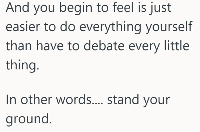 Choosing peace in the moment can quietly turn into carrying the whole load.