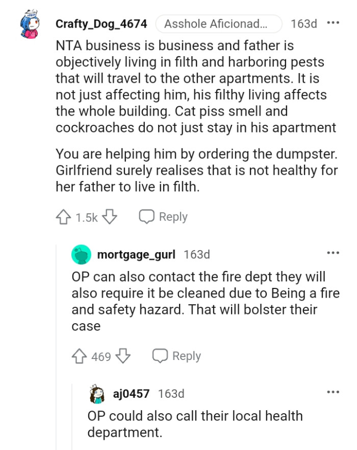 And the comments roll in...