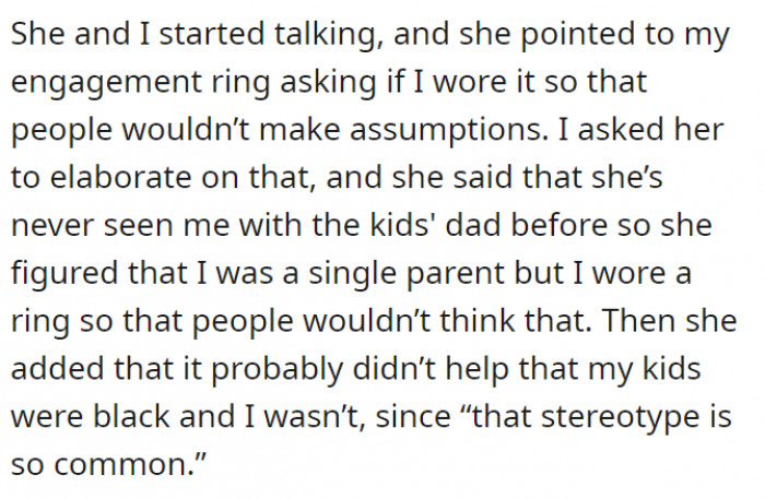 Did she just… say that right then and there? How… shocking!