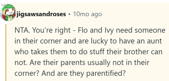 Sometimes being “in their corner” means making space where parents can’t—or won’t—step in.