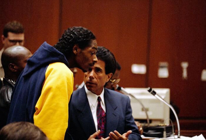 8. Snoop Dogg faced a homicide trial as everyone seemed to agree that he wasn't even the one holding the gun.