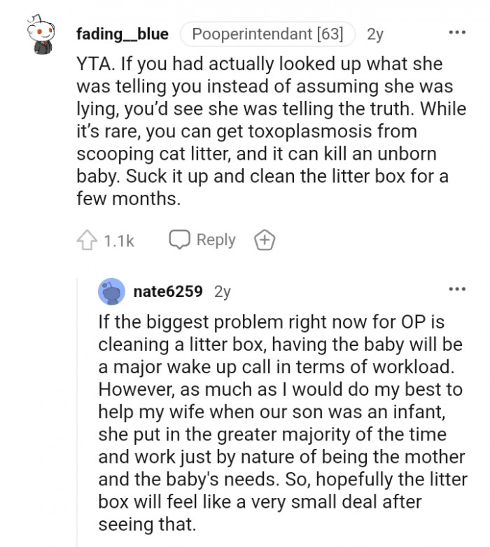 Suck it up and clean the litter box