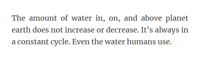 38. A constant cycle: