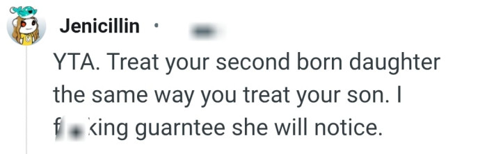 Being treated equally