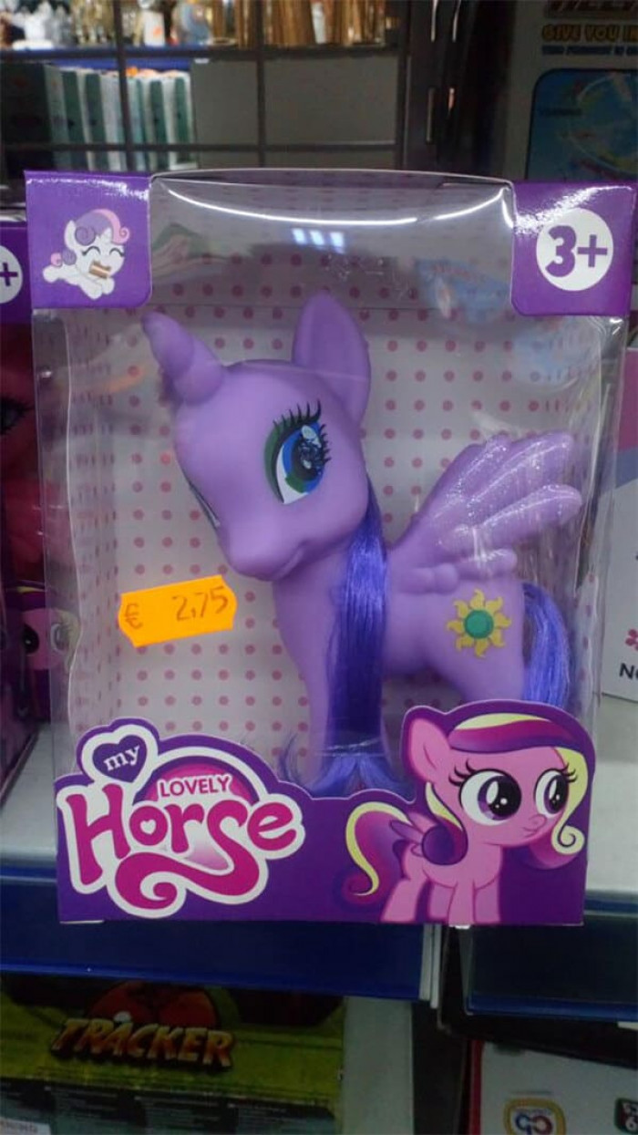 21. A Knock-Off Brand Of My Lovely Horse