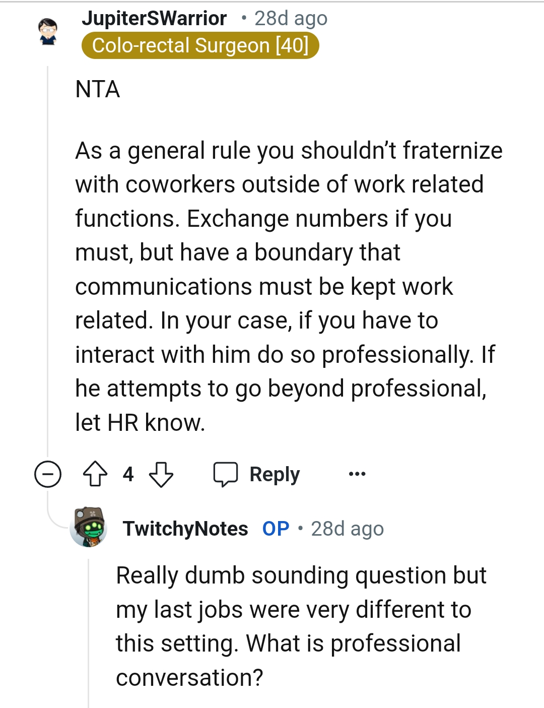 Letting HR Know If It Goes Beyond Normal