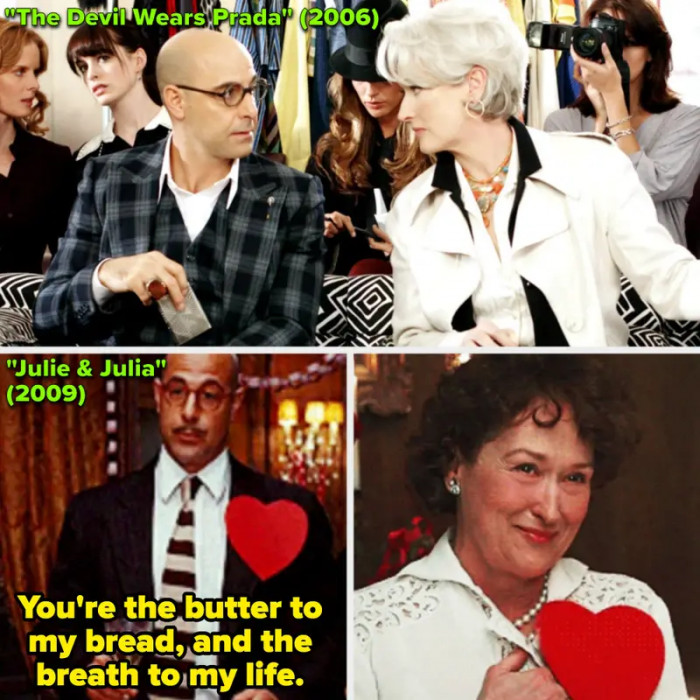 4. Meryl Streep & Stanley Tucci