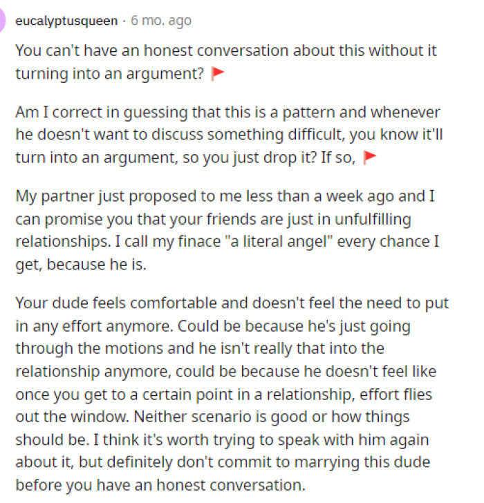 People wondered more about their relationship, and OP didn't disappoint as she chimed in to give details below on a comment someone left.