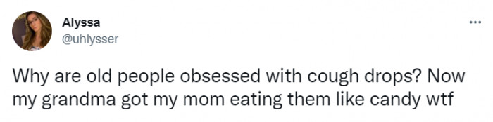 34. Gross cough drops