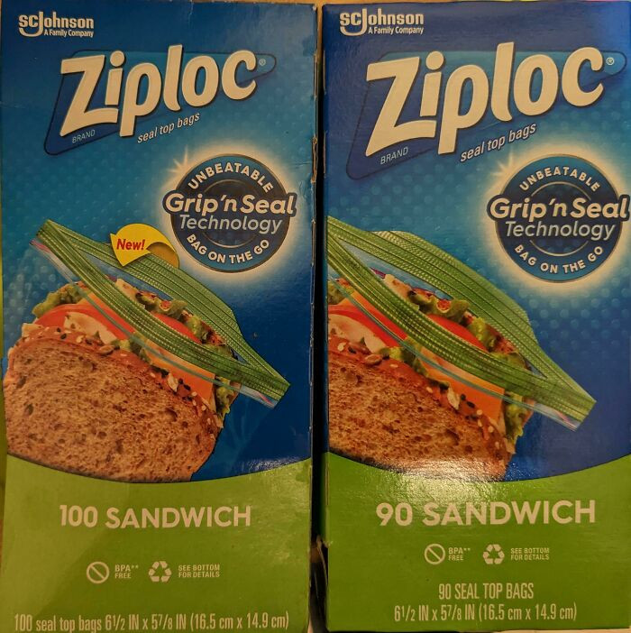 12. Shrinkflation Is Out Of Control. October vs. Yesterday