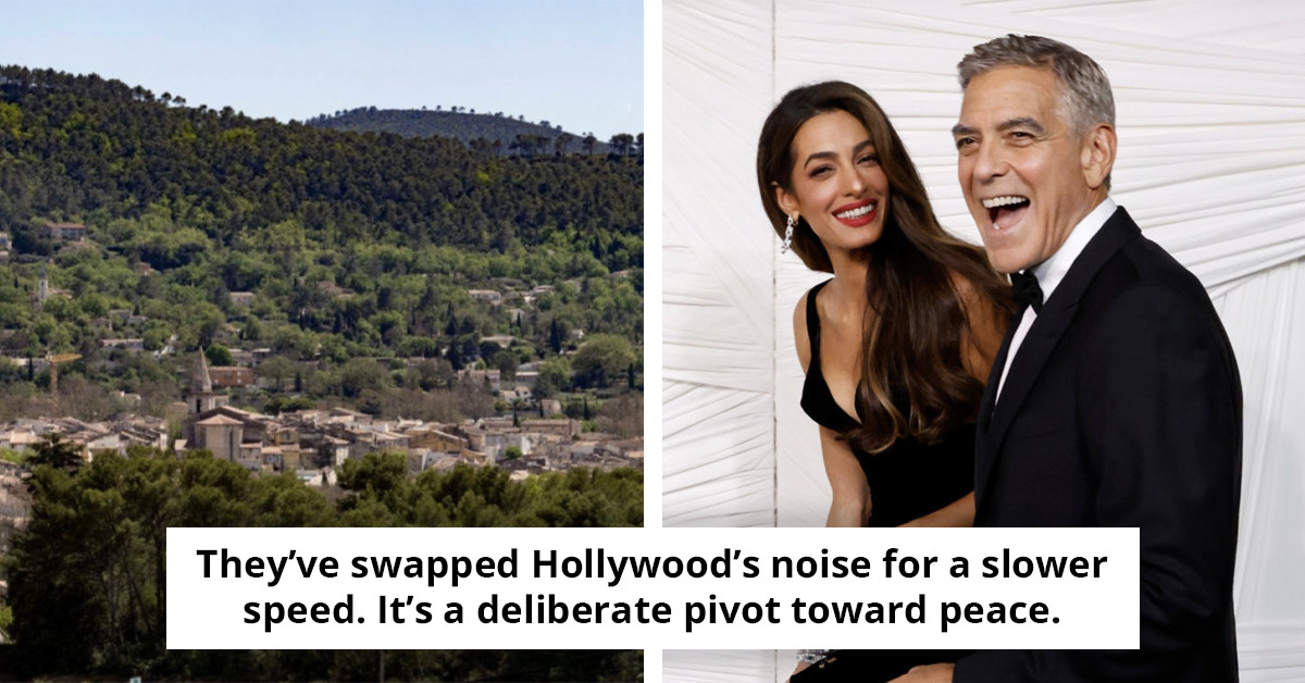 George and Amal Clooney become citizens of a new nation to provide a different upbringing for their children, opting out of LA.