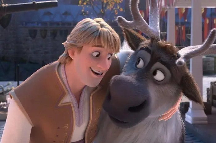 1. Kristoff from the Frozen movies: